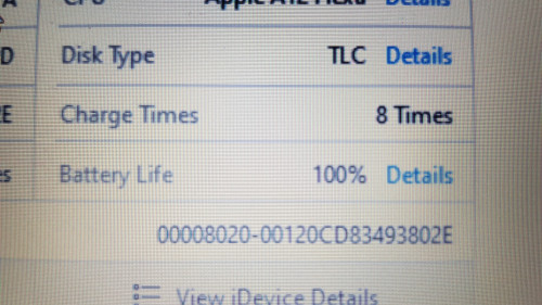 charge times min