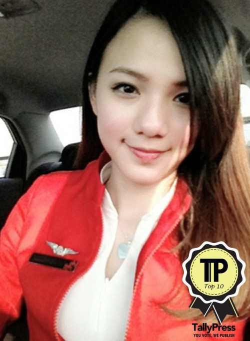 5 Eulise Lai Hottest Airasia Stewardsses e1478145952322
