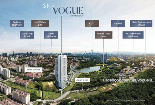 Skyvogue Residence Taman Danau Desa