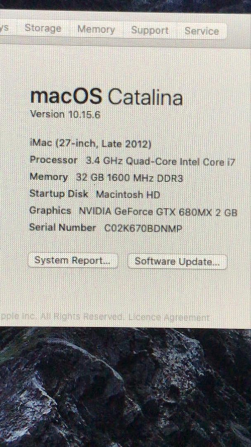 imac spec