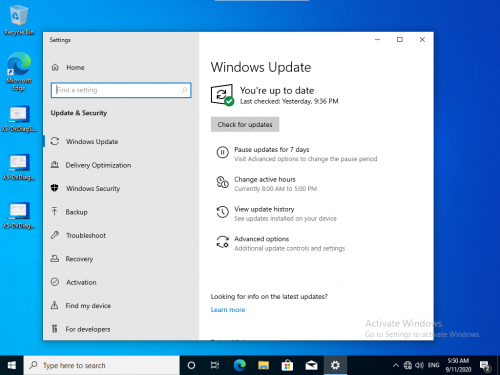 X5 WinUpdate