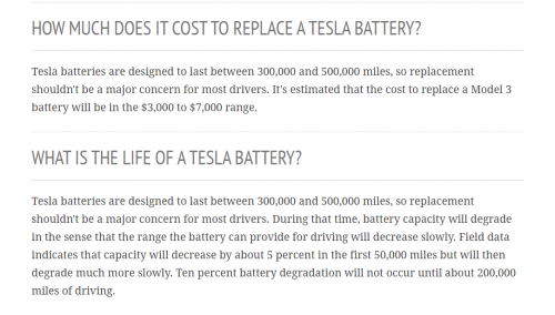 tesla battery