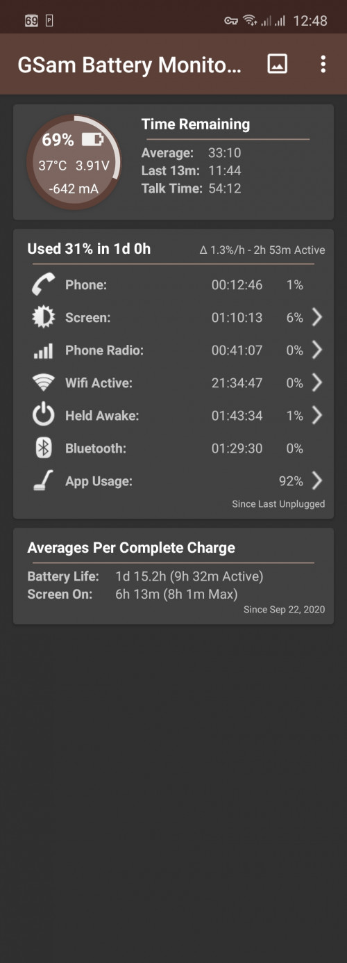 Screenshot 20201129 124813 GSam Battery Monitor Pro