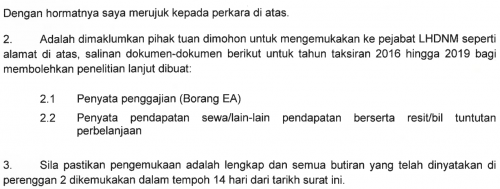 IRB call me today ask me pay RM15K