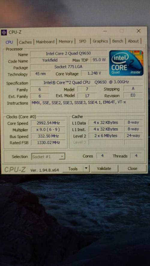 Intel QX9650