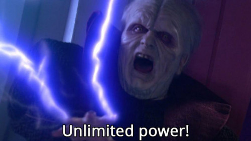 Palpatine Unlimited Power