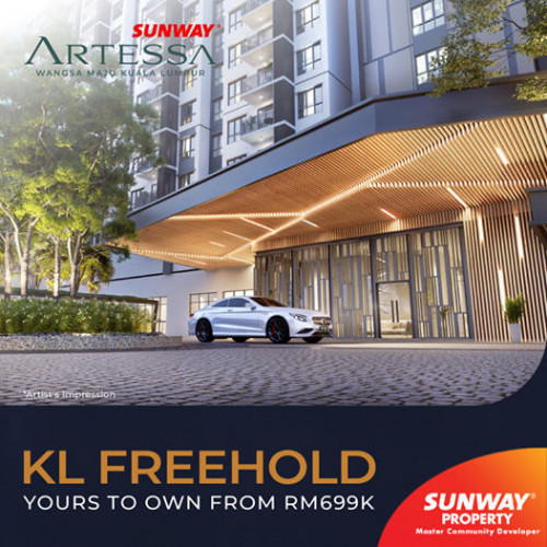 Sunway Artessa Wangsa Maju 500m Lrt Sri Rampai