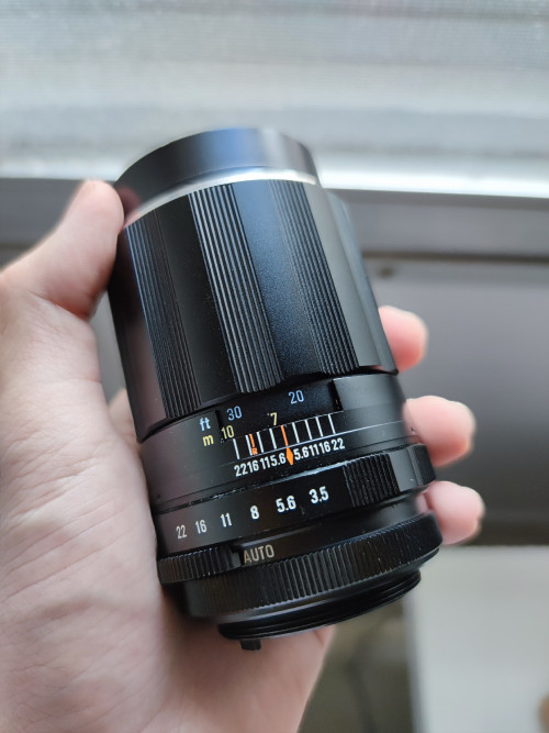  wts pentax super multi coated takumar 135mm f3 5