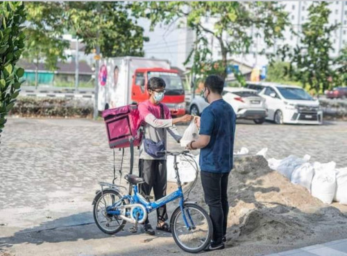 Basikal Viral Dlm Facebook Kayuh Tapi Macam Moto