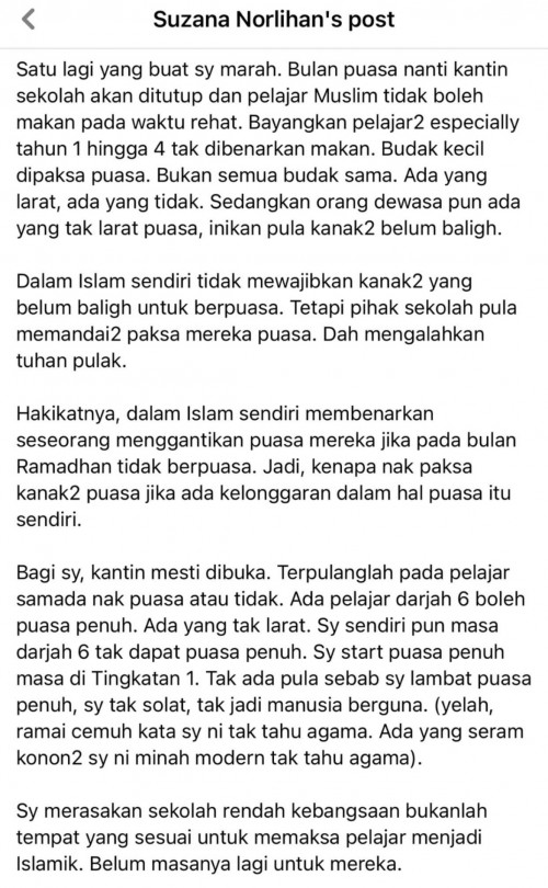 Kantin Sekolah Patut Buka Tutup