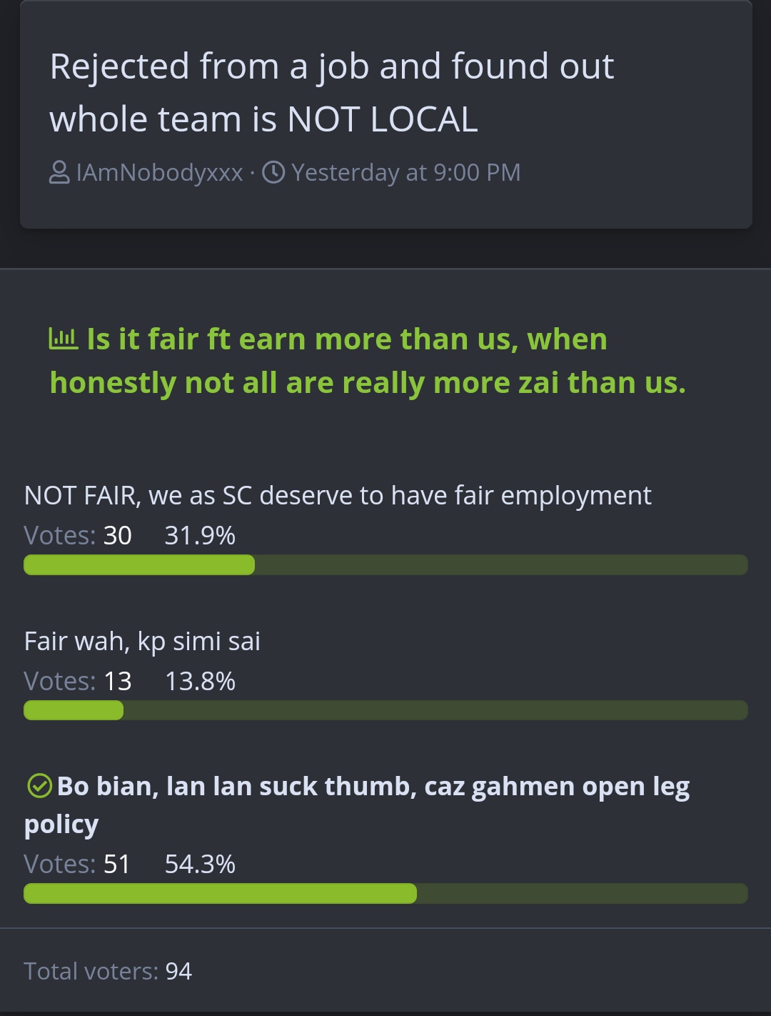 完了完了！Even HWZ Feels Powerless Towards Foreigners Taking Our Jobs