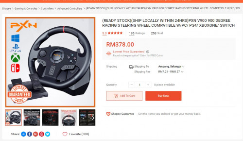 PXN V900 shopee