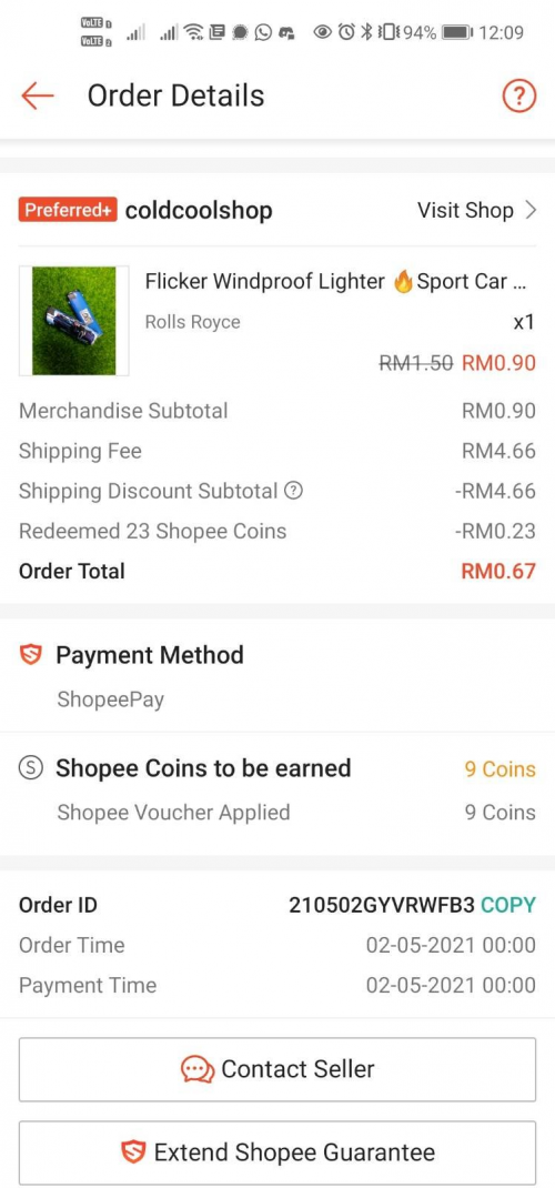 Shopee restricted my whole family account