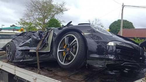 Doctor Driving Porsche Crashed And Died On Spot