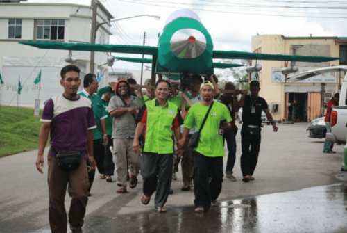 PAS aeroplane to launch min min