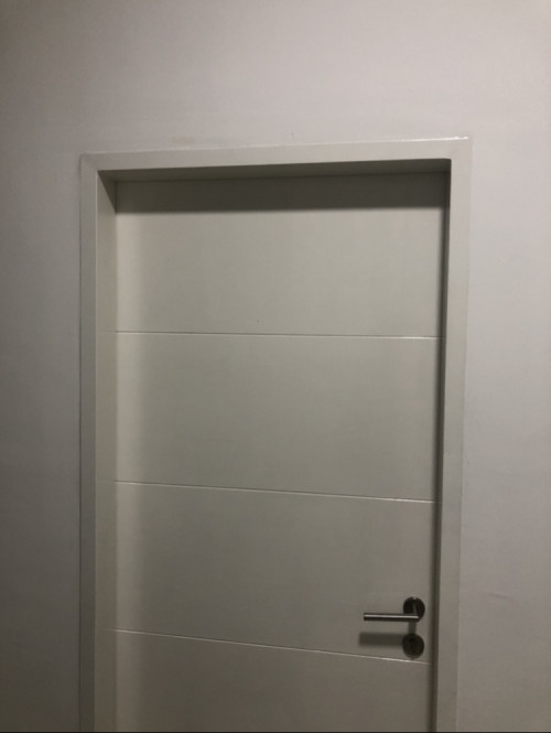 What are new estate door frames made of?