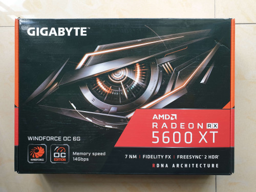 Wts Gigabyte Radeon Rx 5600 Xt 6gb