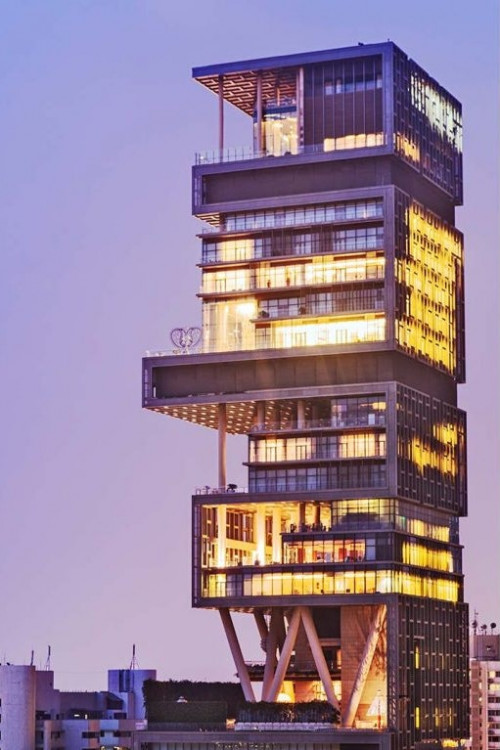 mukesh ambani antilla home mumbai 1366x768