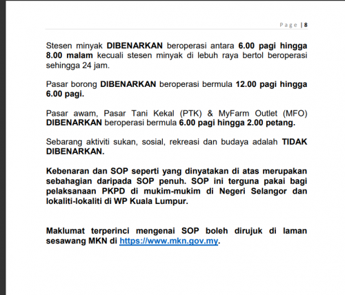Most Of Selangor Under Emco From July 3