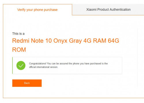 IMEI check