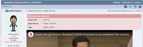 FireShot Capture 925 Singapore recognise Sinovac, Sinopharm forum.lowyat.net
