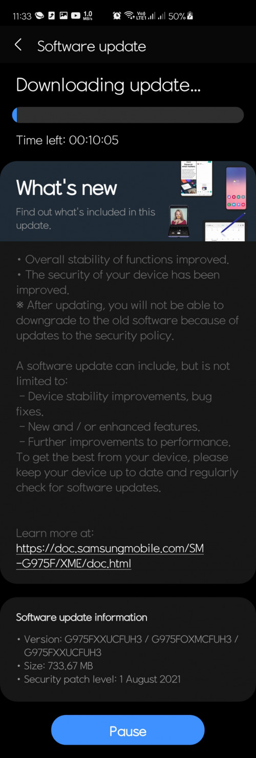 Screenshot 20210831 113344 Software update