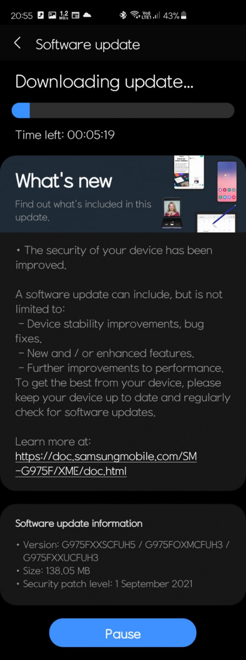 Screenshot 20210927 205550 Software update