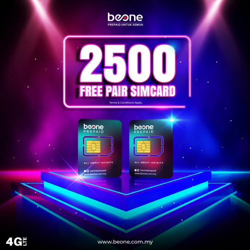 free sim 2500 pair