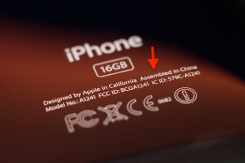 iphone label