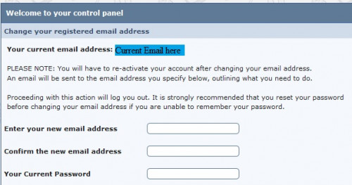 Chgemail