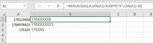 Excel Mask