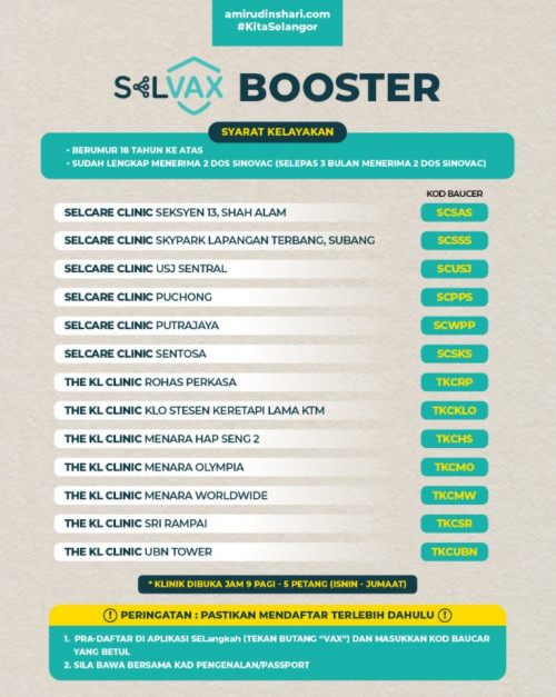 Selvax booster