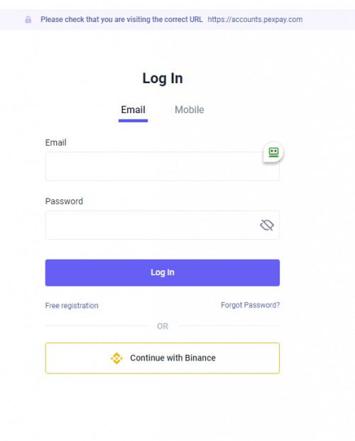 Web capture 25 1 2022 11255 accounts.pexpay.com