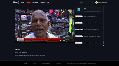 France24 English on unifi TV