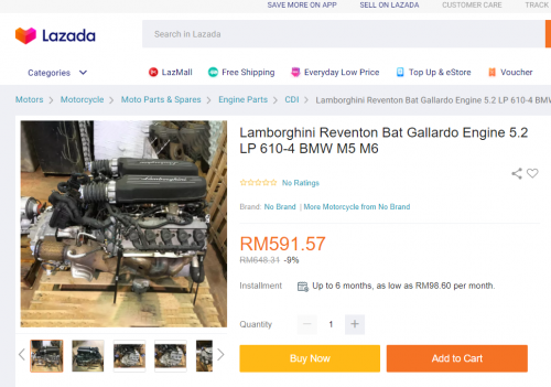 Lambo Engine