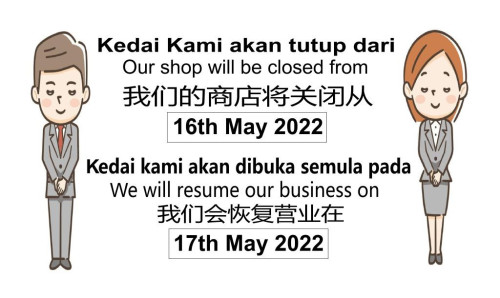 closed for business wesak day 2022