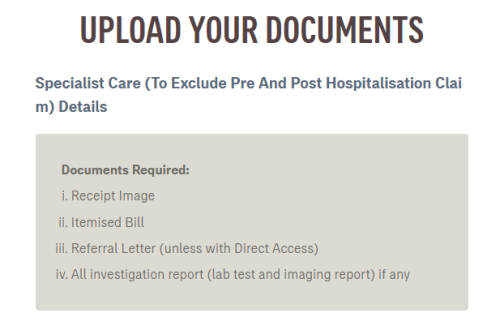 Aia Claim Specialist List Of Documents Required Pictr