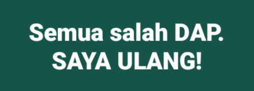 DAP salah