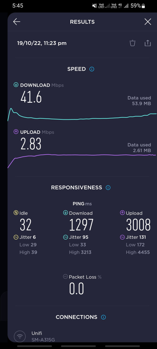 Screenshot 20221026 174522 Speedtest