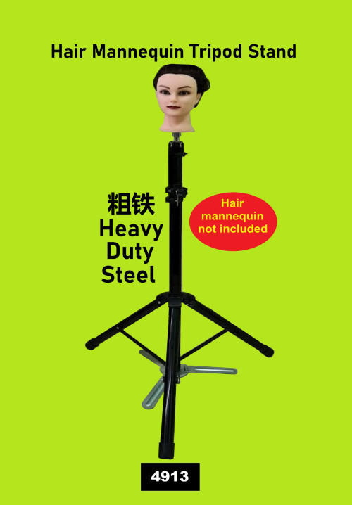 12 4913 Hair Mannequin Tripod Stand