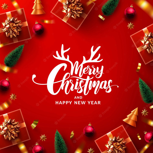 merry christmas happy new year promotion poster 139523 494