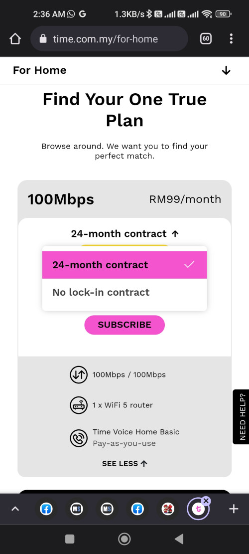 Short term / contract free broadband