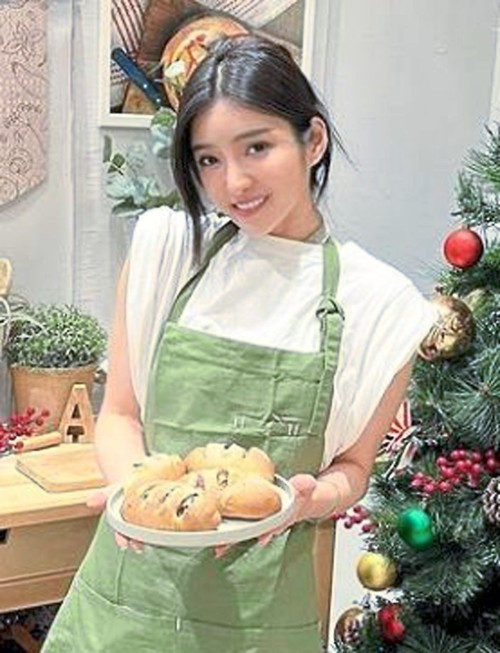 Taiwanese actress Charlene An - from Instagram