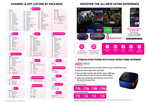 Astro Subscription Rate Card (February 2023) 2