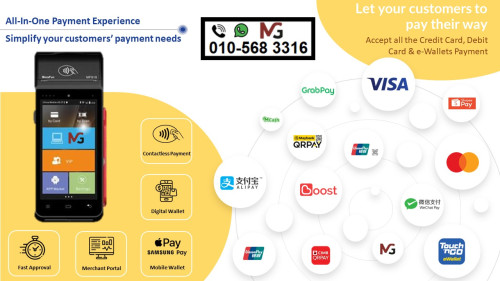 eWallet & Credit Card Terminal Merchant Applicatio