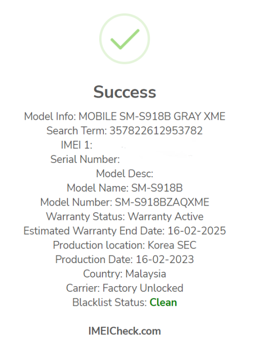 Imei 101