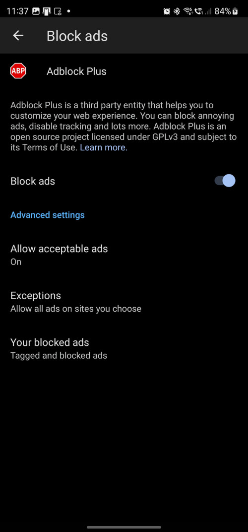 Block Ads