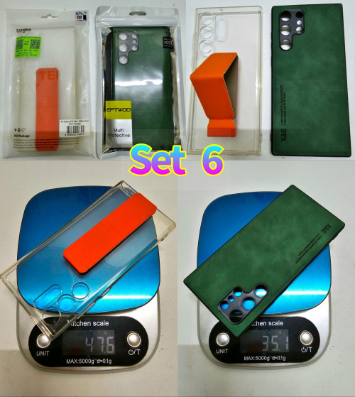 S6 Ringke Clear Leather RM20