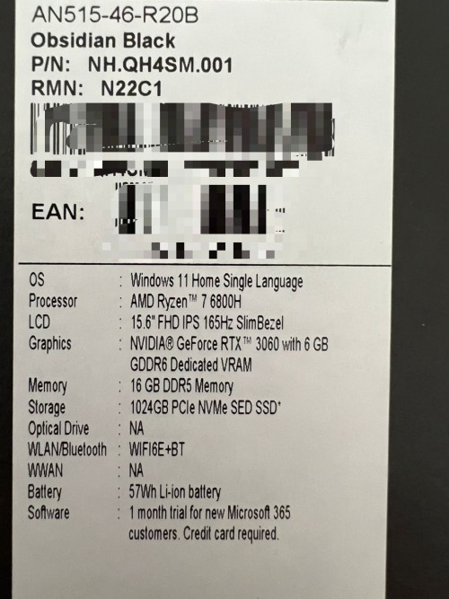 info specs