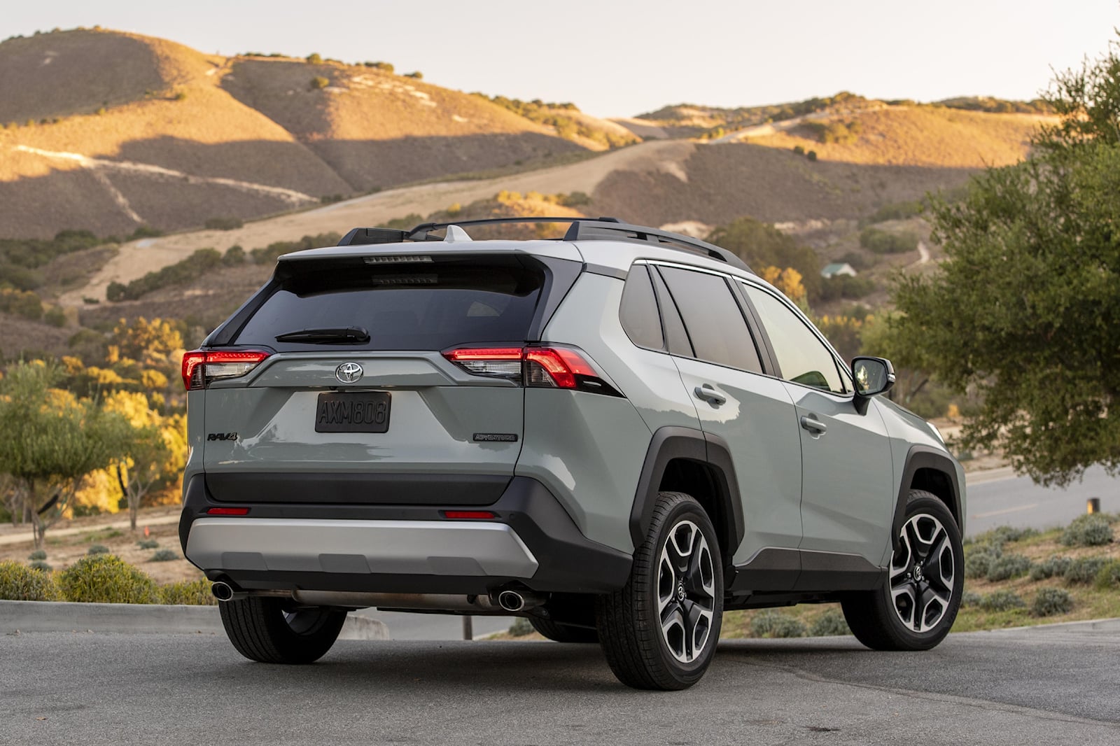 2020 toyota rav4 three quarter rear right side view carbuzz 1069142 ...